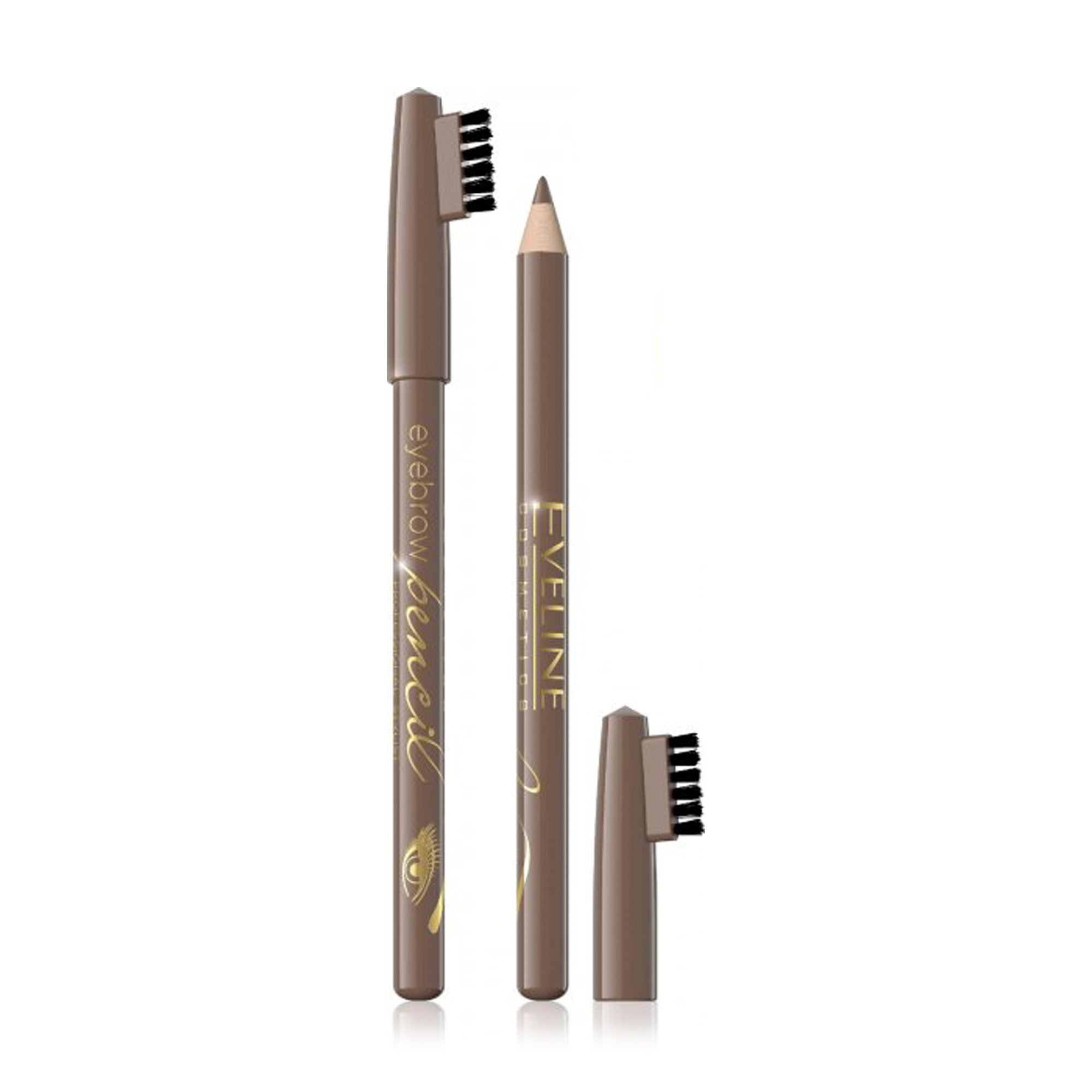 Уцінка! Контурний олівець для брів Eveline Cosmetics Eyebrow Pencil світло-коричневий, 1.2 г